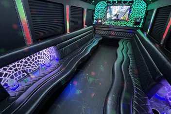 Kirkland Limo Bus Interior