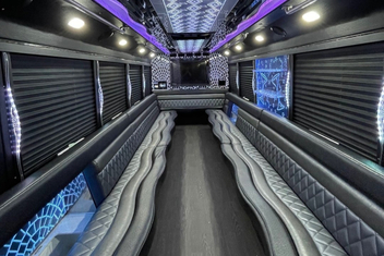 Kirkland Party Bus Interior
