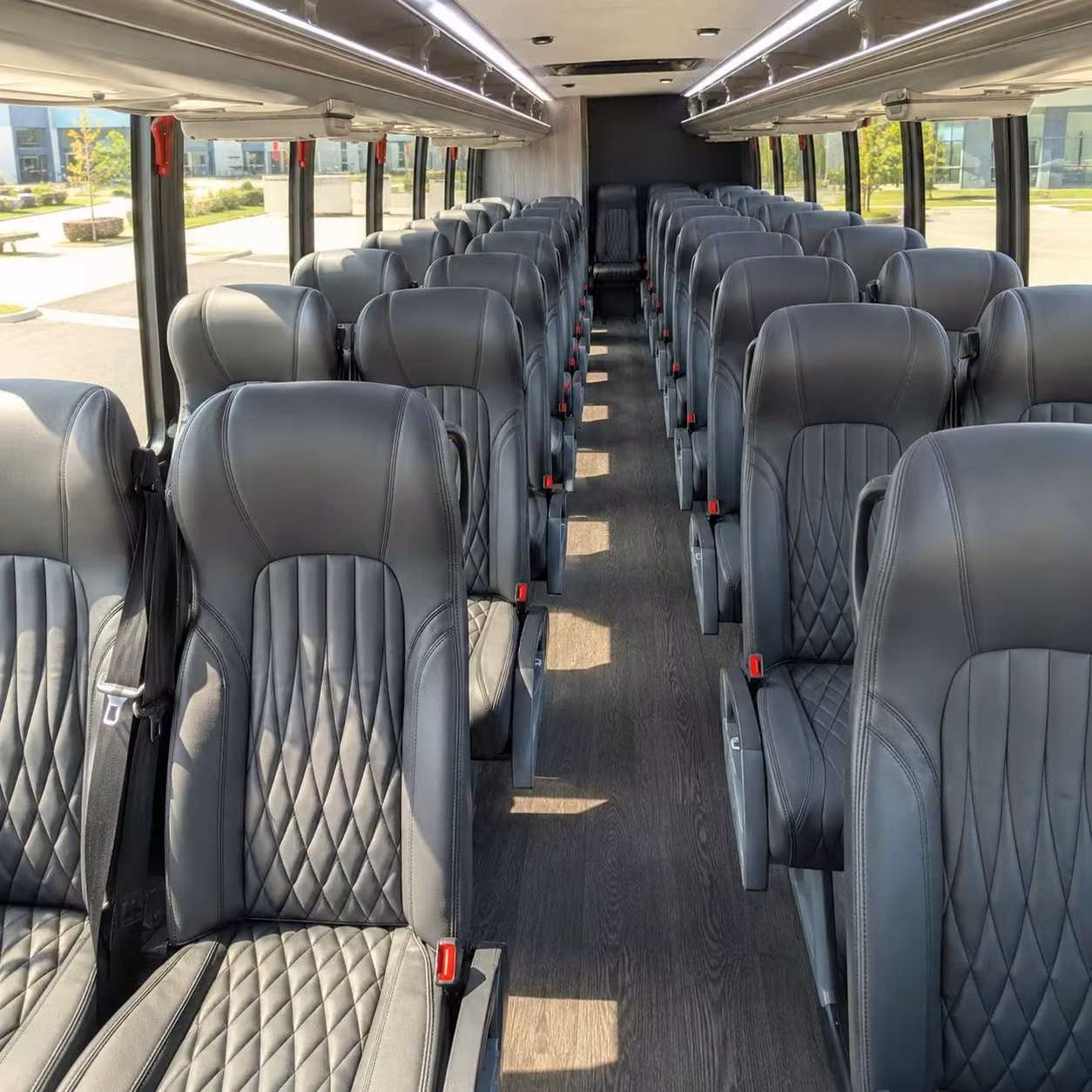 30 passenger minibus interior
