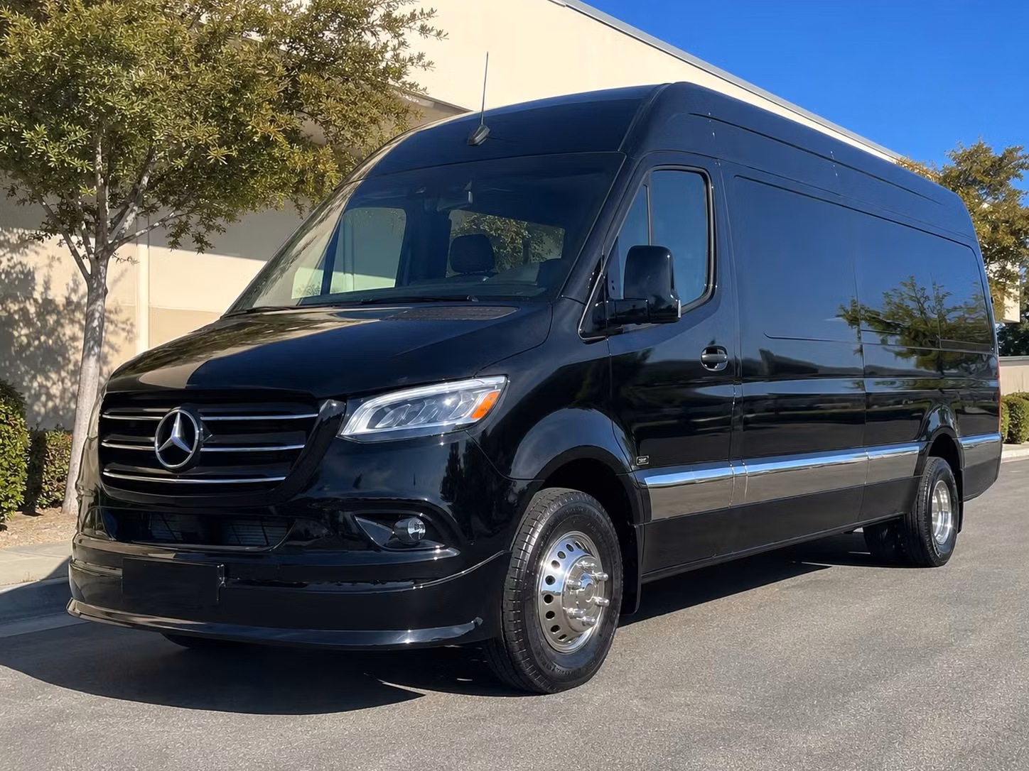 sprinter van with driver